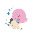 猫とタコ。時々ねずみ（個別スタンプ：30）