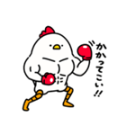 トリマッチョ×ボクシング（個別スタンプ：34）