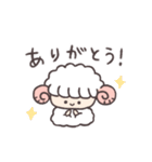 ひつじちゃん(色んなお返事したりする)（個別スタンプ：3）