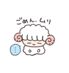 ひつじちゃん(色んなお返事したりする)（個別スタンプ：40）