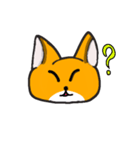 キツネ3のスタンプ！1（個別スタンプ：6）