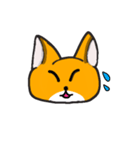 キツネ3のスタンプ！1（個別スタンプ：8）