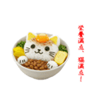 ねこまんま、さらっと一言（個別スタンプ：5）