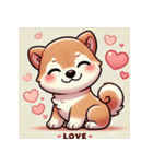 柴犬子犬の気持ち（個別スタンプ：4）