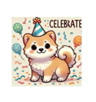 柴犬子犬の気持ち（個別スタンプ：7）