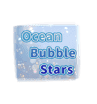 Ocean bubble stars（個別スタンプ：15）