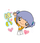 【part 63】毎日使える癒し系女子スタンプ（個別スタンプ：6）