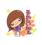【part 63】毎日使える癒し系女子スタンプ（個別スタンプ：11）
