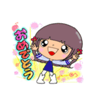 【part 63】毎日使える癒し系女子スタンプ（個別スタンプ：21）