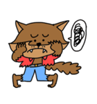 おおかみおとこキッド（個別スタンプ：16）