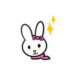 可愛いうさぎ（バニー）（個別スタンプ：1）