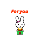 可愛いうさぎ（バニー）（個別スタンプ：11）