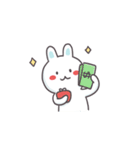 うさぎ みかちゃん 2（個別スタンプ：1）