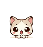 毎日使える＊ねこちゃんスタンプ（個別スタンプ：1）