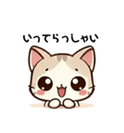 毎日使える＊ねこちゃんスタンプ（個別スタンプ：7）