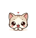毎日使える＊ねこちゃんスタンプ（個別スタンプ：9）