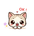 毎日使える＊ねこちゃんスタンプ（個別スタンプ：11）