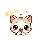 毎日使える＊ねこちゃんスタンプ（個別スタンプ：15）