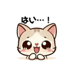 毎日使える＊ねこちゃんスタンプ（個別スタンプ：21）