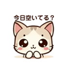 毎日使える＊ねこちゃんスタンプ（個別スタンプ：30）