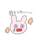 花粉症のうさぴこ（個別スタンプ：9）