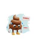 うんこのいろんな気分スタンプセット」（個別スタンプ：23）