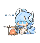 紺碧のダガズ_Ashechoes（個別スタンプ：3）