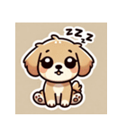 かわいい子犬の気持ち（個別スタンプ：7）