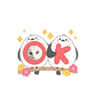 しろねこミータと妹たち（個別スタンプ：3）