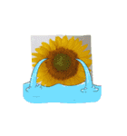 お花が笑ってる（個別スタンプ：2）