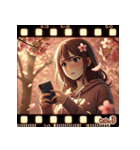 「恋、桜色に染まる。」（個別スタンプ：3）