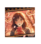 「恋、桜色に染まる。」（個別スタンプ：13）