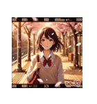 「恋、桜色に染まる。」（個別スタンプ：22）