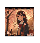 「恋、桜色に染まる。」（個別スタンプ：24）