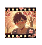 「恋、桜色に染まる。」（個別スタンプ：28）