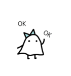 オバケちゃんとオバケくん（個別スタンプ：11）