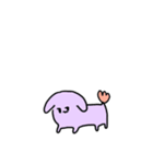 いろんな色のいきものたち（個別スタンプ：4）