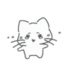 ゆるーっとしたねこさん！（個別スタンプ：8）
