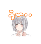 まろまゆげの日常3（個別スタンプ：4）