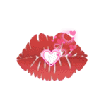 くちびる＆キス5.0（個別スタンプ：11）