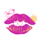 くちびる＆キス5.0（個別スタンプ：14）
