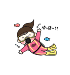 もちもちアクアリウム（個別スタンプ：40）