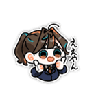 混色の環 かわいい謎台詞スタンプ（個別スタンプ：1）