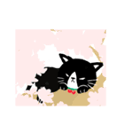 ハチワレ猫さくら 動くスタンプ♪ 春（個別スタンプ：12）