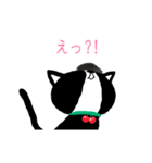 ハチワレ猫さくら 動くスタンプ♪ 春（個別スタンプ：16）