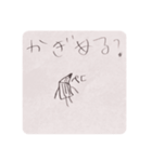 鉛筆で描いたえんぴつくん2（個別スタンプ：6）