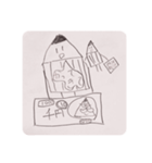 鉛筆で描いたえんぴつくん2（個別スタンプ：32）
