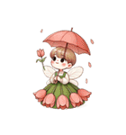 お花の精・ハルリーナ（個別スタンプ：15）