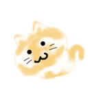 ネコのモフちゃん（個別スタンプ：1）