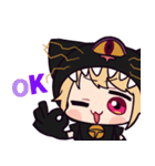 『呪縛少女バギラちゃん！』バギラ Vol.1（個別スタンプ：1）
